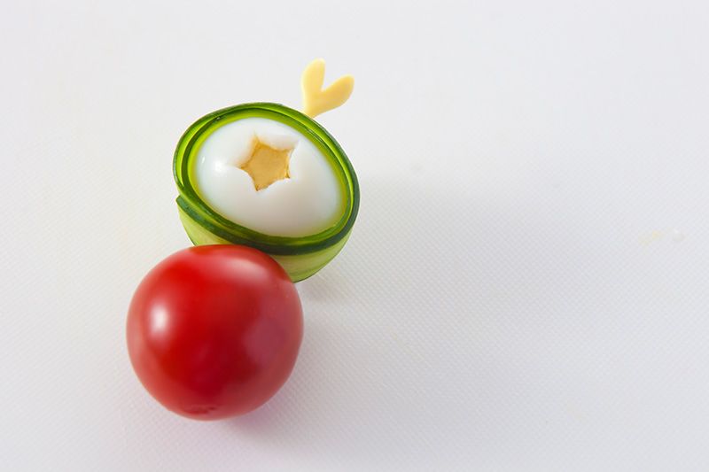 Petite brochette de légumes