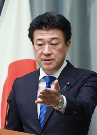 官房長官木原稔舉行記者會。攝於10日,首相官邸