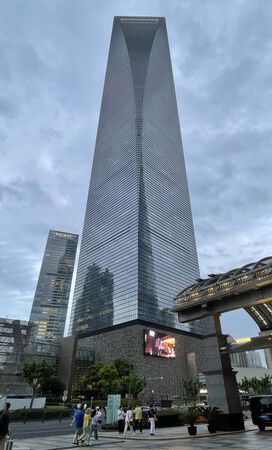19日發生持刀傷人事件的上海市浦東新區日系辦公大樓「上海環球金融中心」