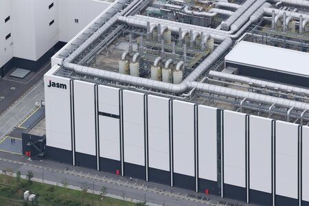 台積電熊本工廠。攝於7月29日下午,日本熊本縣菊陽町