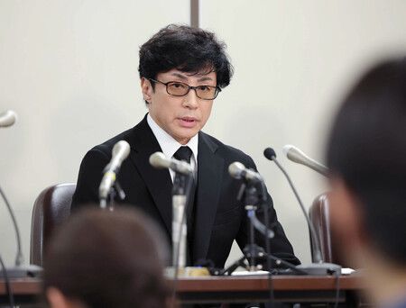 SMILE-UP.(前傑尼斯事務所)社長東山紀之宣布卸任。28日下午攝於東京都千代田區