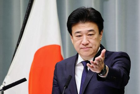 日本內閣官房長官木原稔16日上午在首相官邸舉行記者會
