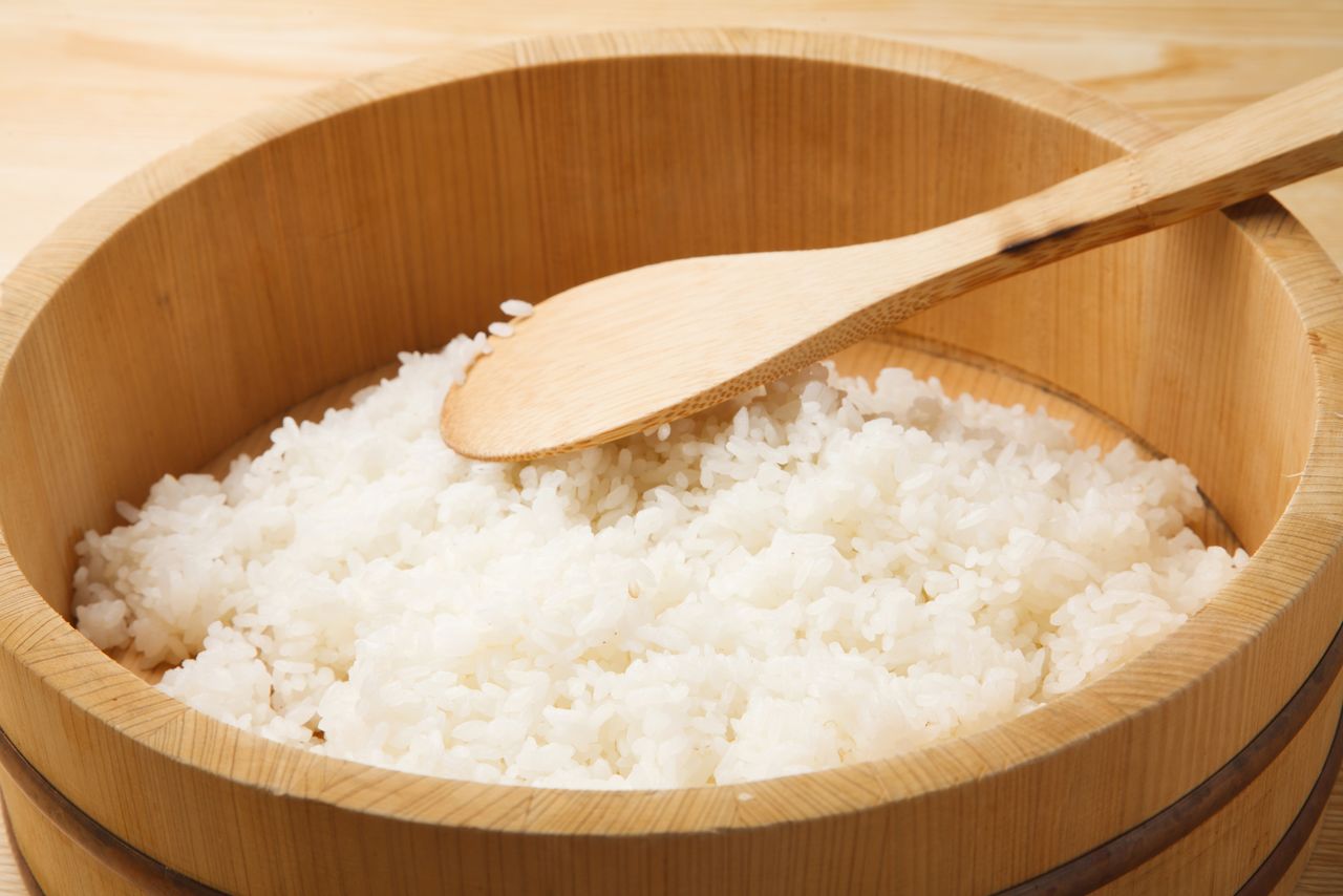 أرز سوشي ”شاري“.