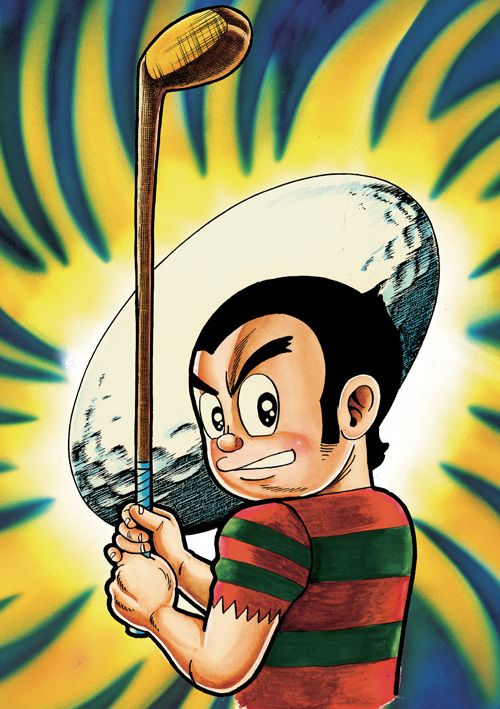 شخصية سارو من ’’سارو محترف الغولف‘‘ (حقوق الصورة لاستوديو فوجيكو).