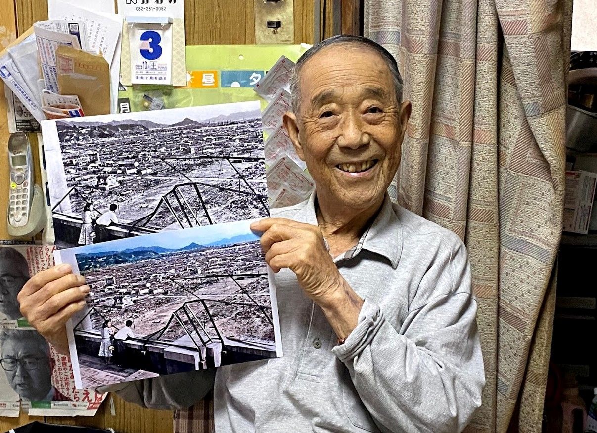 كاوائوي كيوشي يحكي عن ”تأثره العميق باستعادة ذكرياته مع زوجته“، من تصوير نيواتا أنجو.