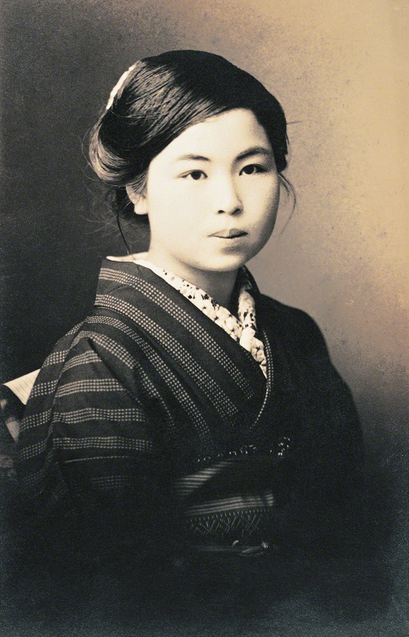 صورة لكانيكو ميسوزو في مايو/أيار عام 1923 عندما كانت في العشرين من العمر.