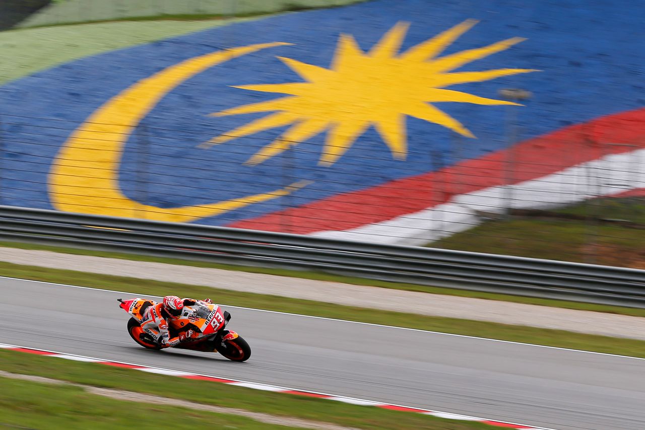 سباق ماليزيا للدراجات النارية في 2019. رويترز