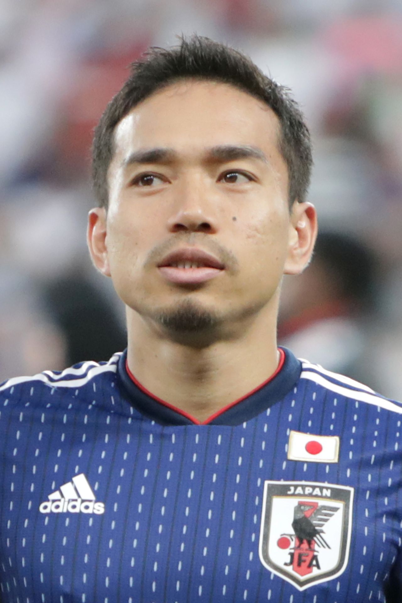 اللاعب الياباني الدولي يوتو ناجاتومو في صورة من أرشيف رويترز.