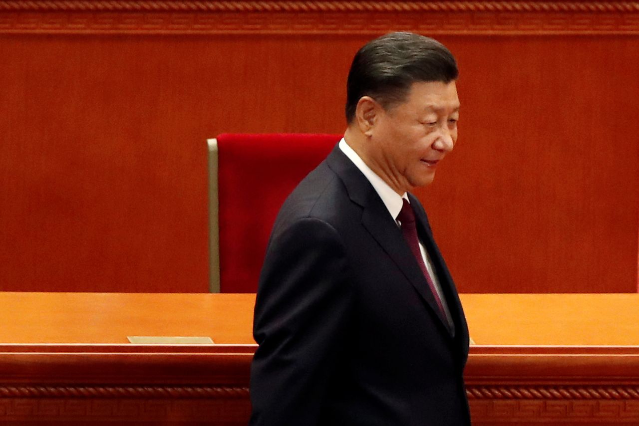 الرئيس الصيني شي جين بينغ في صورة من أرشيف رويترز.