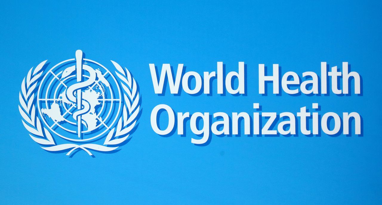 شعار منظمة الصحة العالمية في صورة من أرشيف رويترز.
