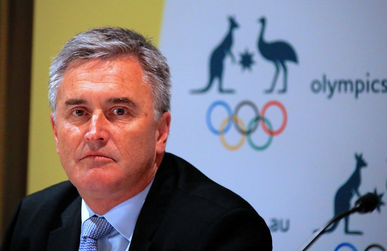 إيان تشيسترمان رئيس البعثة الأسترالية في أولمبياد طوكيو 2020 في سيدني بصورة من أرشيف رويترز.