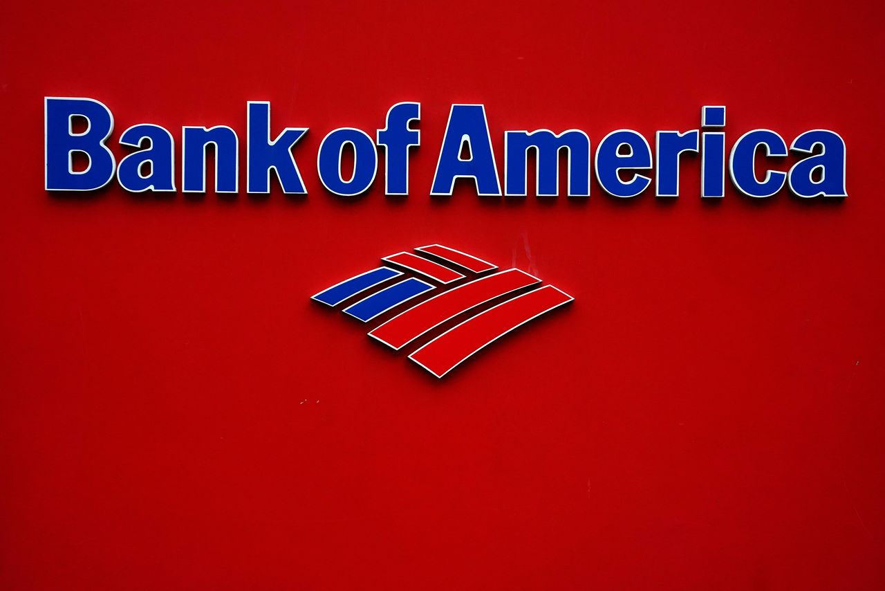 شعار بنك أوف أمريكا - صورة من أرشيف رويترز.