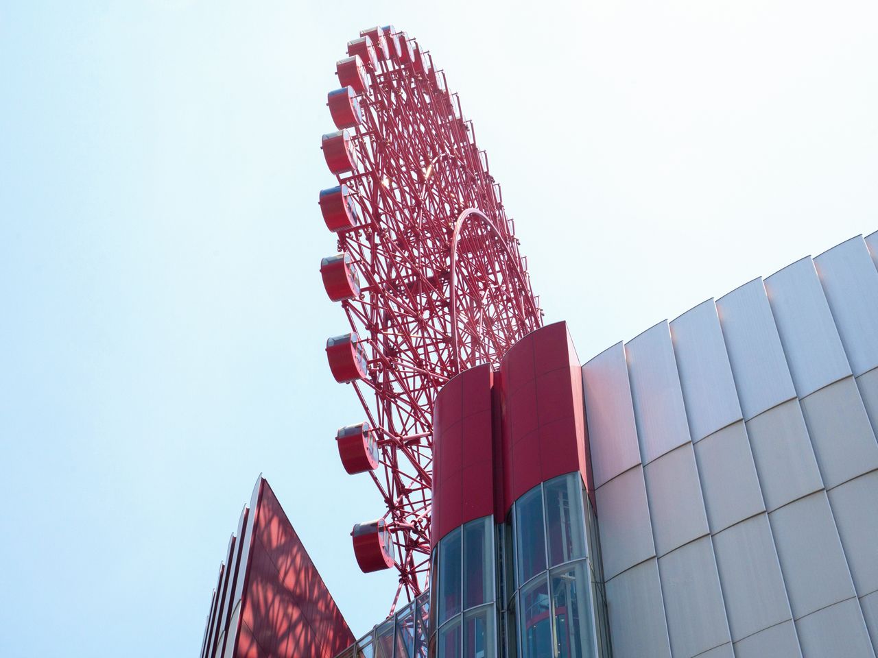 百货公司“HEP FIVE”的红色摩天轮是梅田，以及Kita的标志