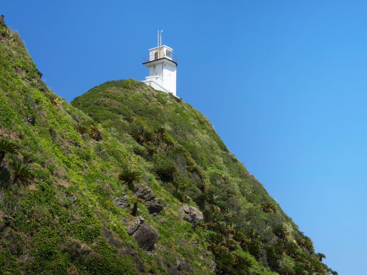 伫立在奄美大岛最北端的笠利崎灯台