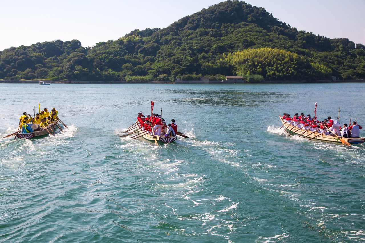 船长对水流的判断能力将决定比赛胜负