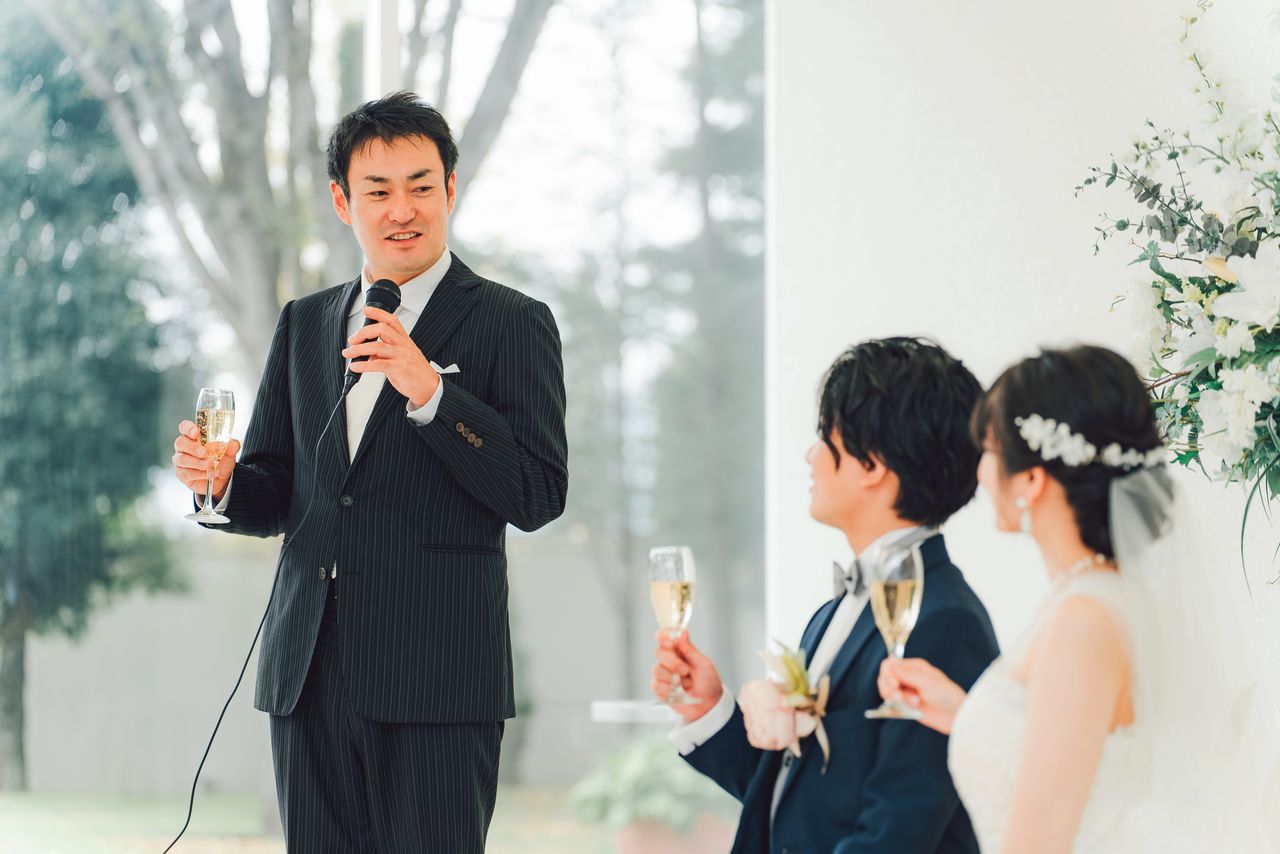 婚礼致辞时也需注意禁忌语(图片:PIXTA)