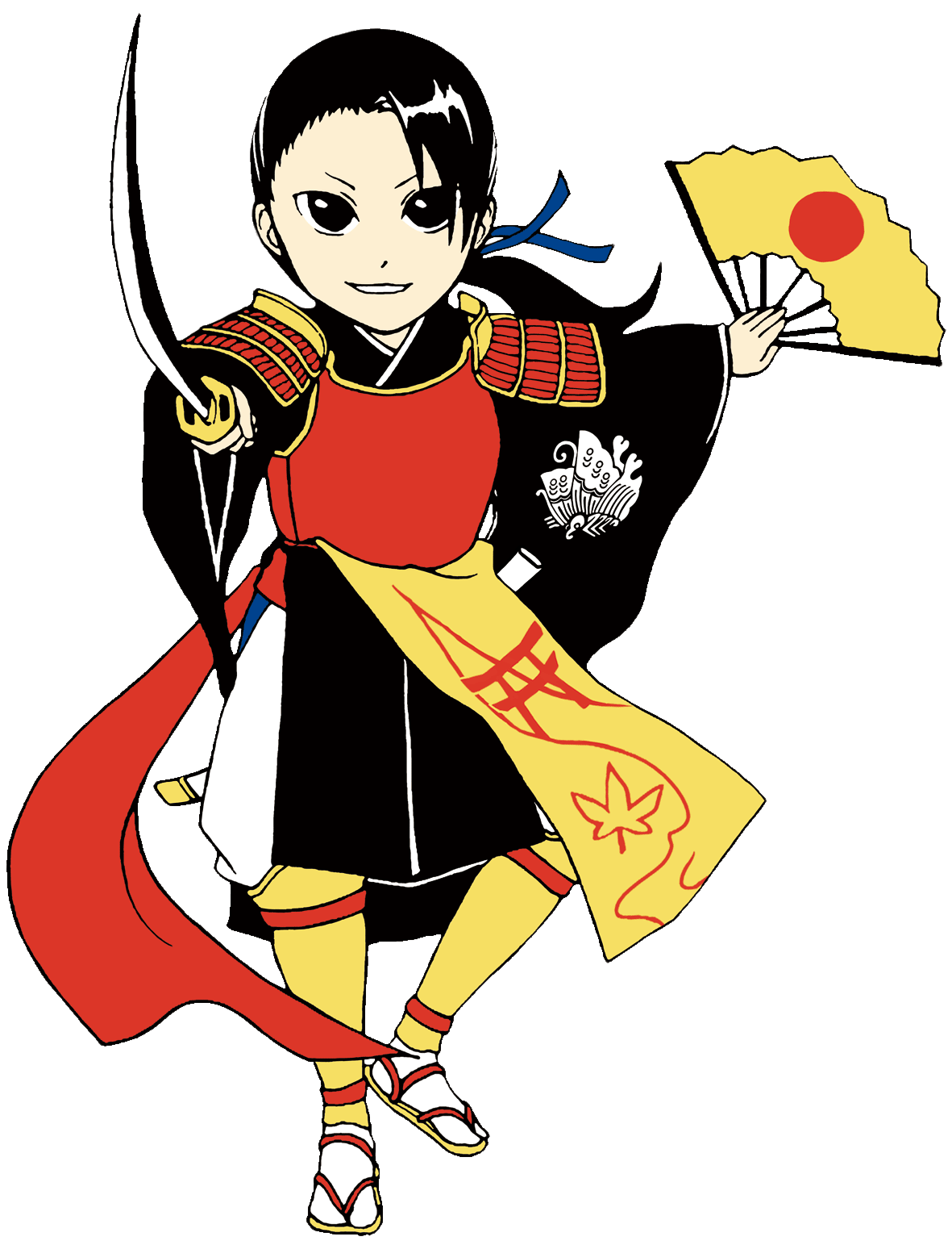 广岛县的官方旅游宣传吉祥物“广岛清盛”(Hiroshima Kiyomori),是以日本平安时代末期的武将和权臣平清盛为原型设计的卡通形象。他与严岛等广岛及周边很多地区都有着深厚的渊源(广岛清盛 ©广岛县)