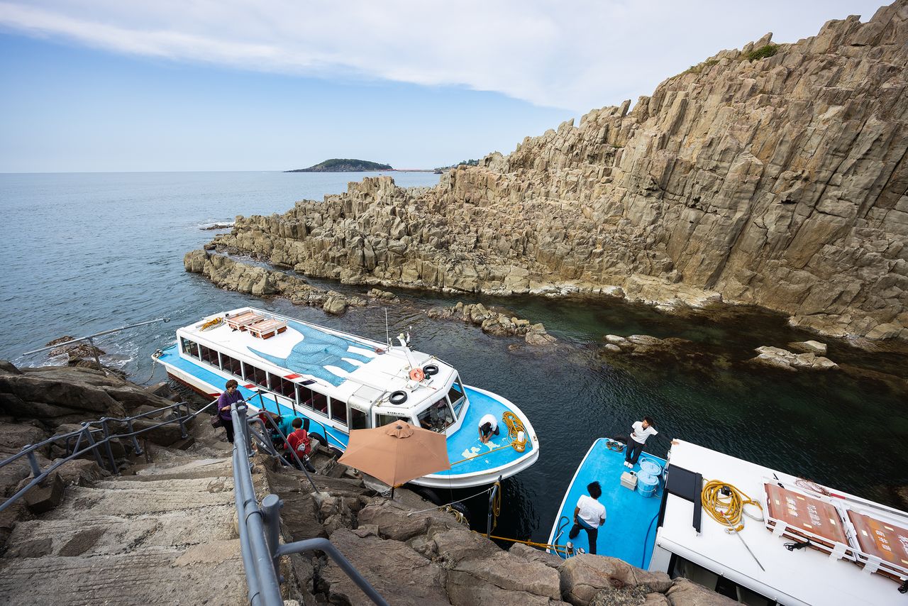 观光船每15-20分钟一班