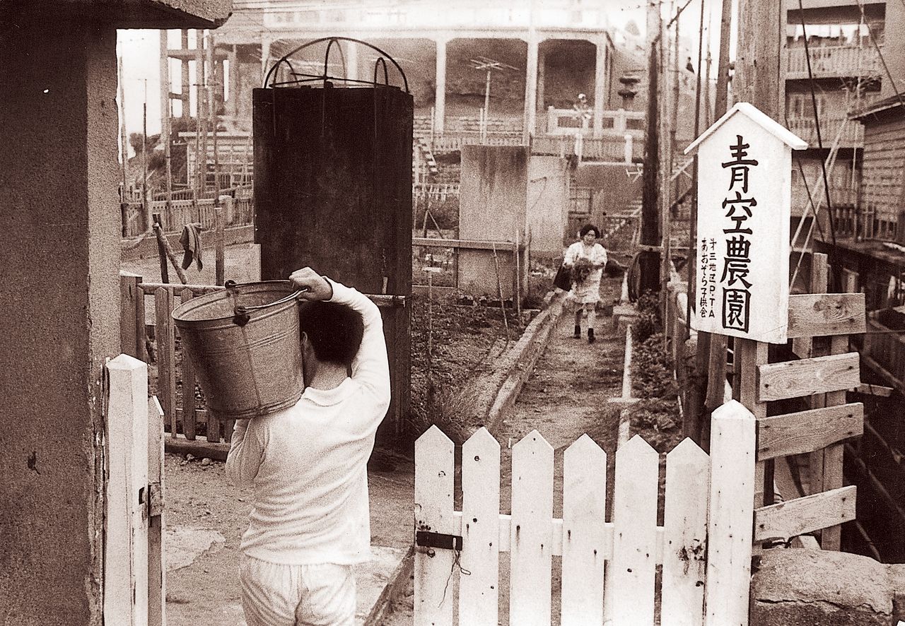 日本首座楼顶农园(图片:军舰岛数字博物馆)