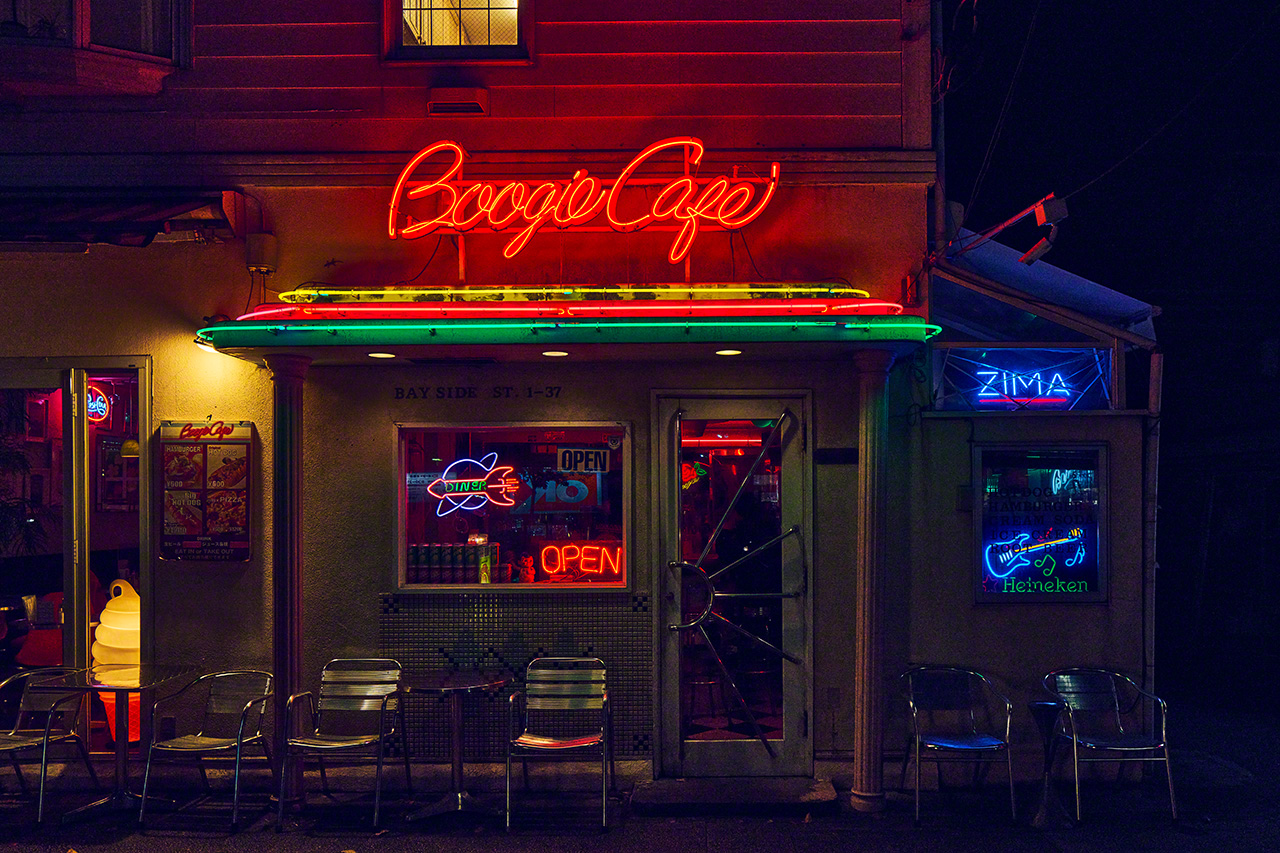 Boogie Café，神奈川县横滨市中区本牧间门
