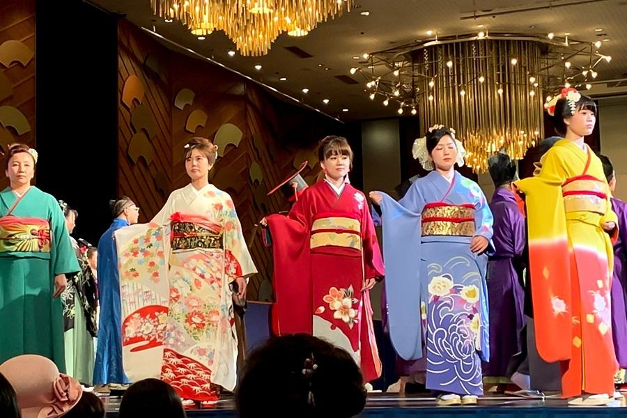 中日传统服饰的飨宴 七夕观赏汉服 和服秀 Nippon Com