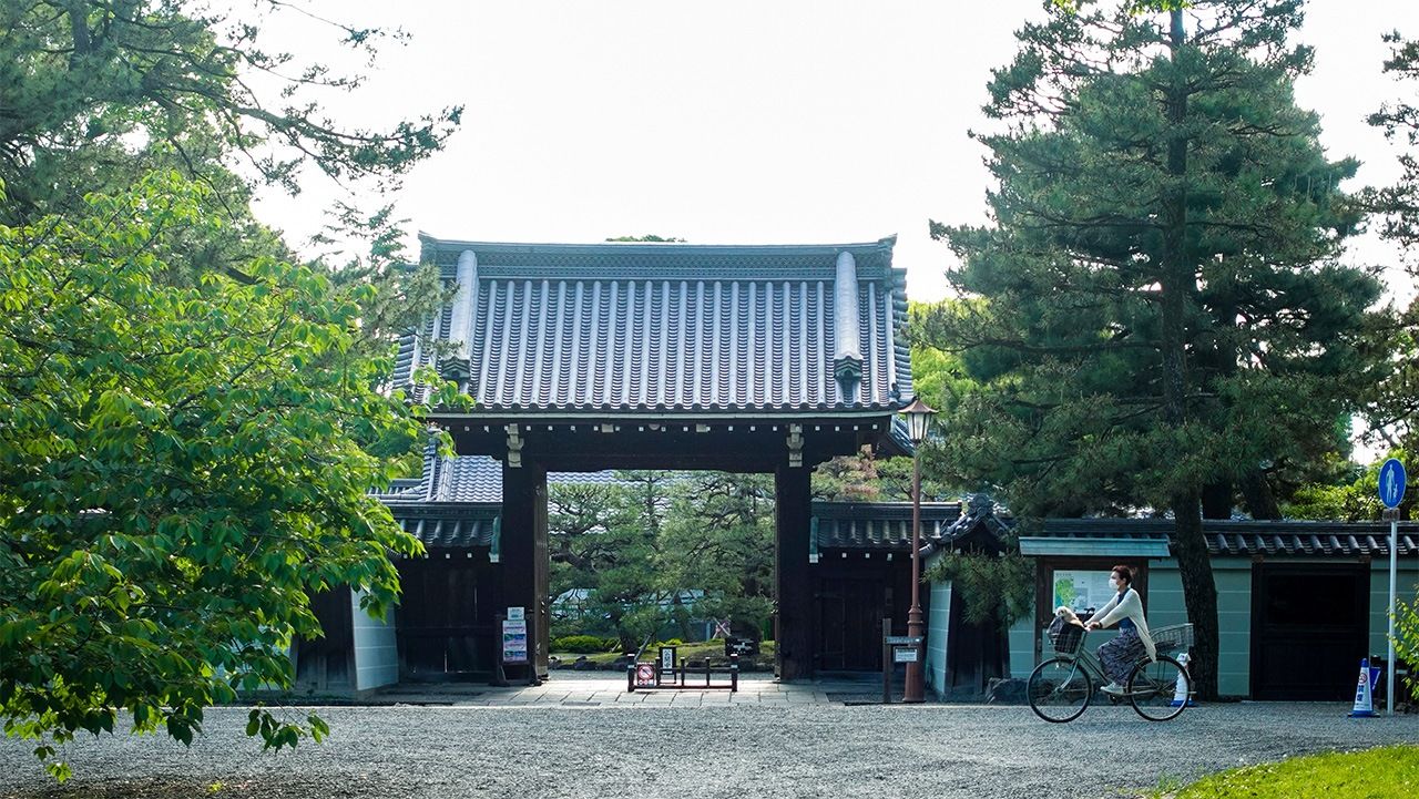 京都御所侧门