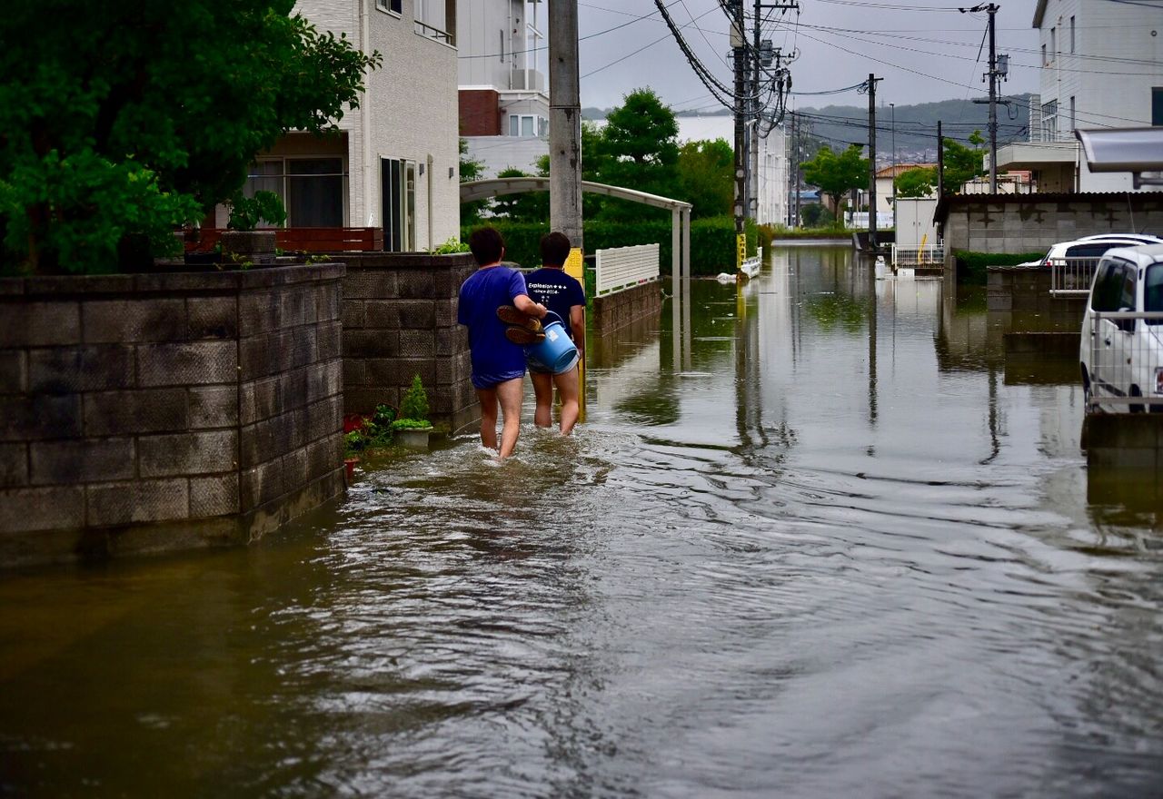 日本各地遭遇暴雨灾害(PIXTA)