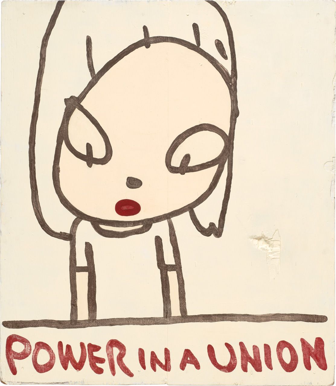《Power in a Union》(作品版权：奈良美智，提供：奈良美智基金会)