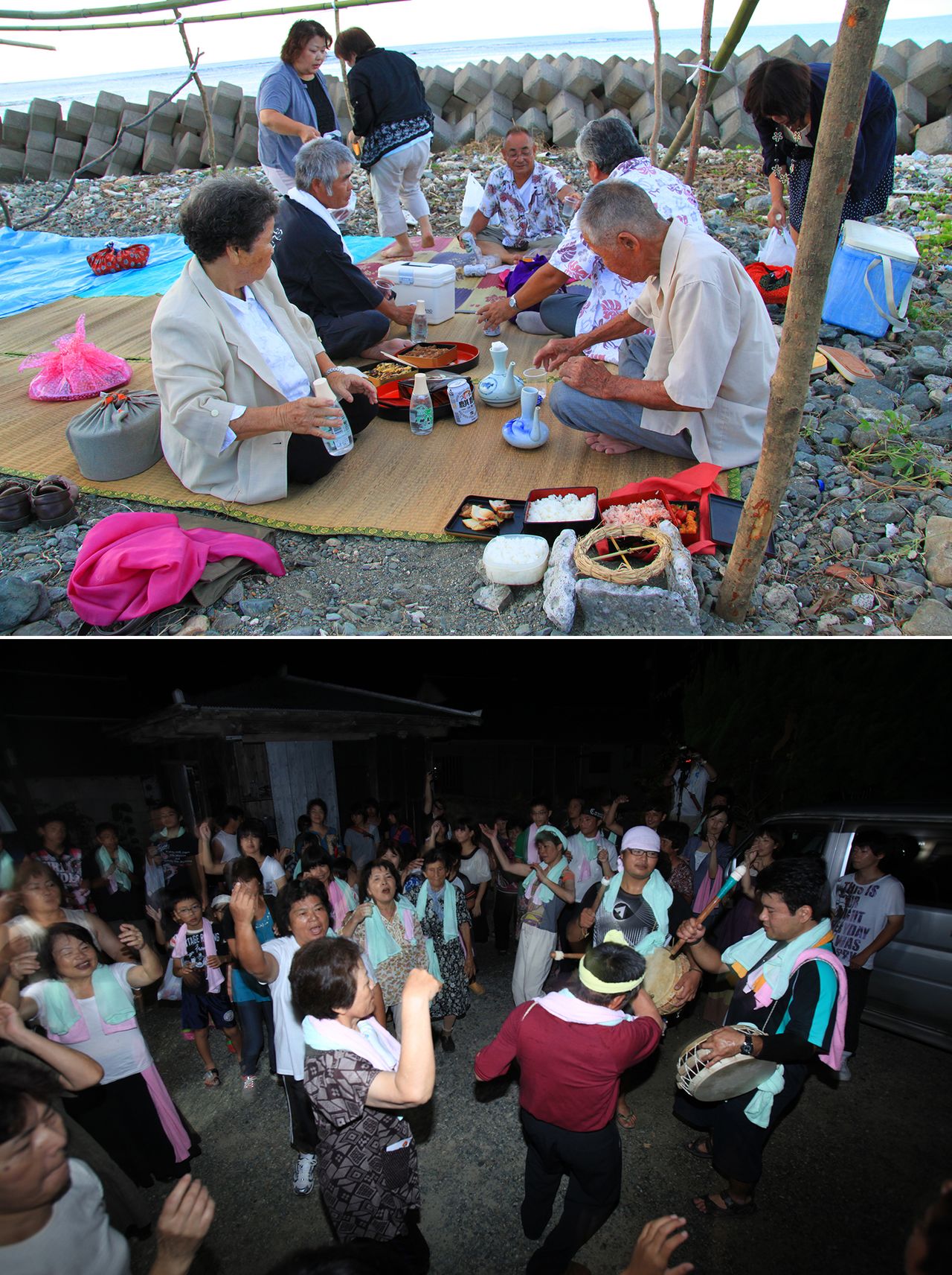 德之岛的水稻耕种正逐渐消失,但通过“滨下”和“夏目踊”等活动,地区的凝聚力不断增强