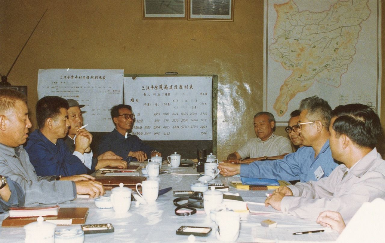 中日两国技术人员研讨会，1979年9月，佳木斯（图片：中山辉也）