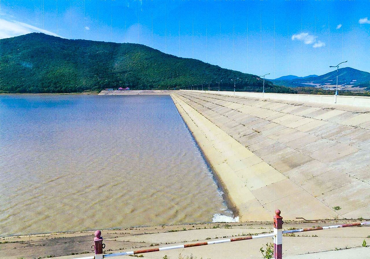发挥蓄水功能的龙头桥水库（2018年，三江平原，图片：中山辉也）
