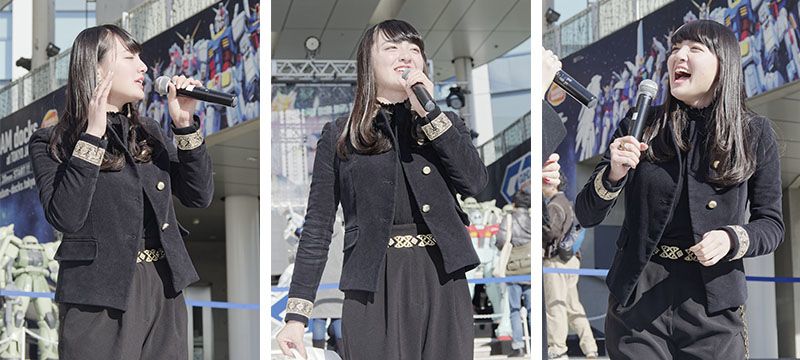 铃木瑛美子的绝佳唱功能在瞬间抓住听众的心。2018年1月6日，在DiverCity Tokyo购物中心Festival Plaza的广场上，铃木举办小型演唱会以纪念家庭唱片发行