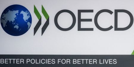 经济合作与发展组织（OECD）徽标（AFP/时事社）