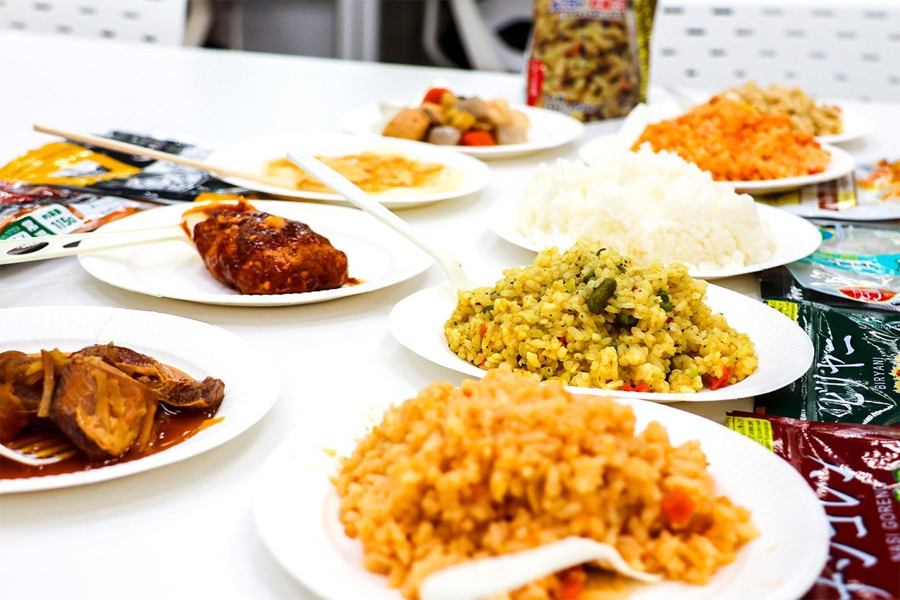 试吃活动中的各种应急食品