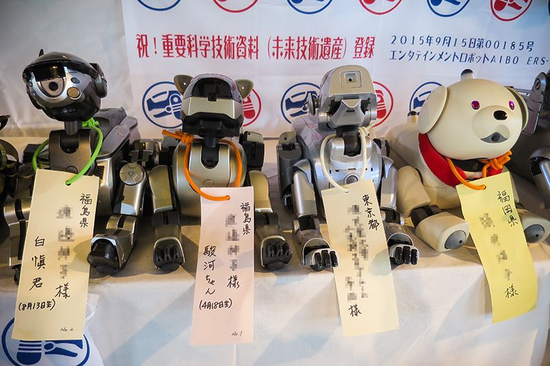 人与机器人的伙伴关系——AIBO机器狗的葬礼| Nippon.com