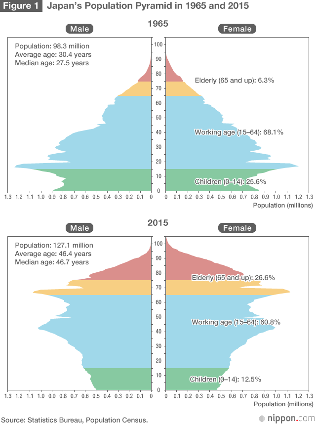 Japan Demographics Chart