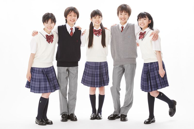 Fall Japanese School Uniforms