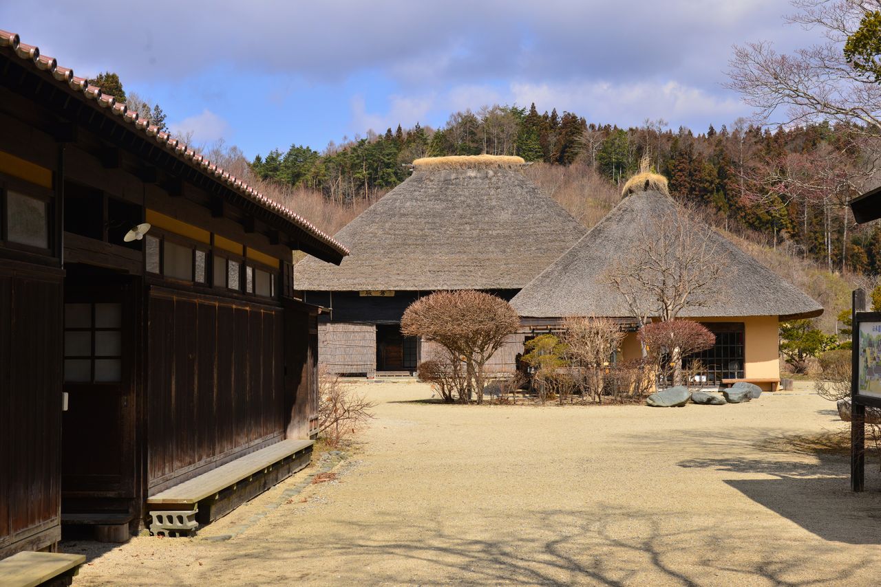 This bucolic atmosphere gives a sense of the way things used to be in Japan.