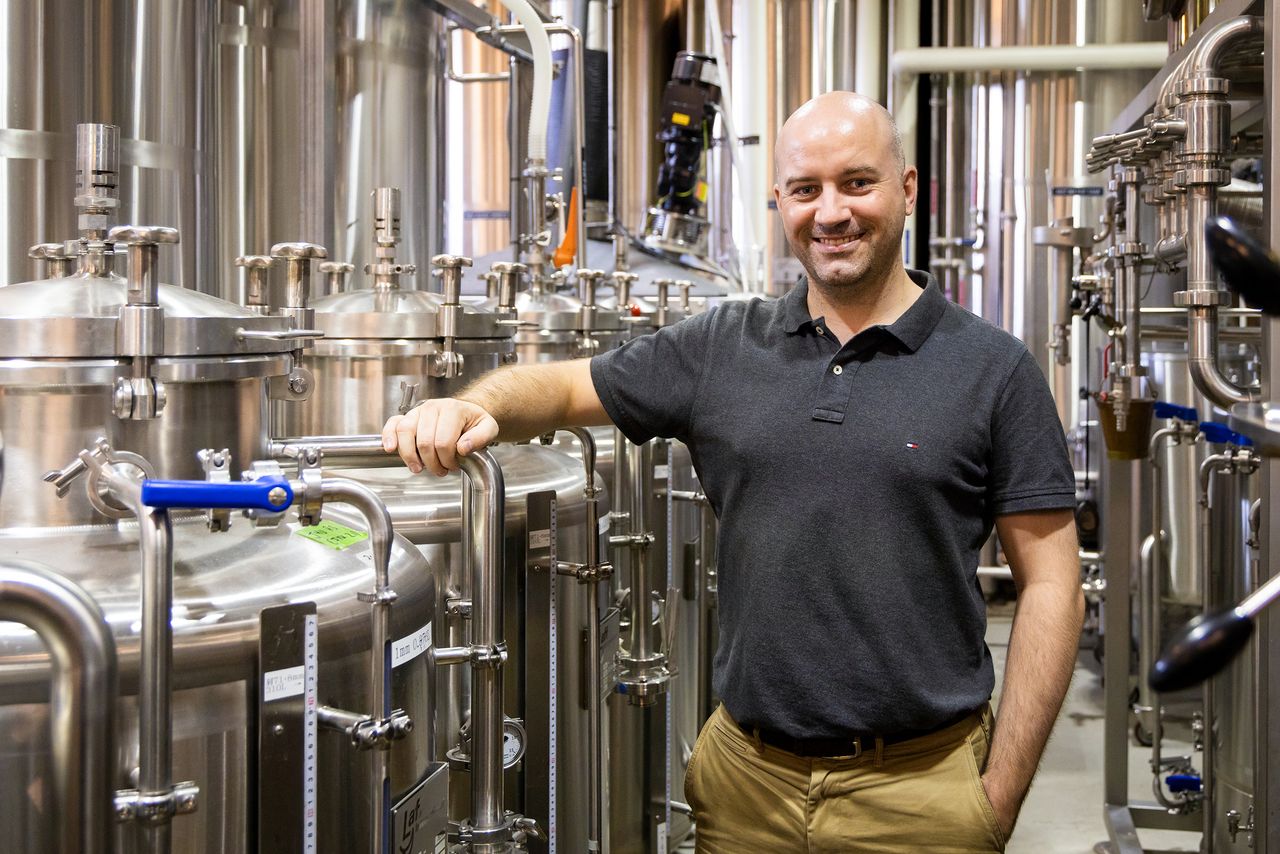 Ireland-born product manager Liam Morrissey is in charge of distillation.
