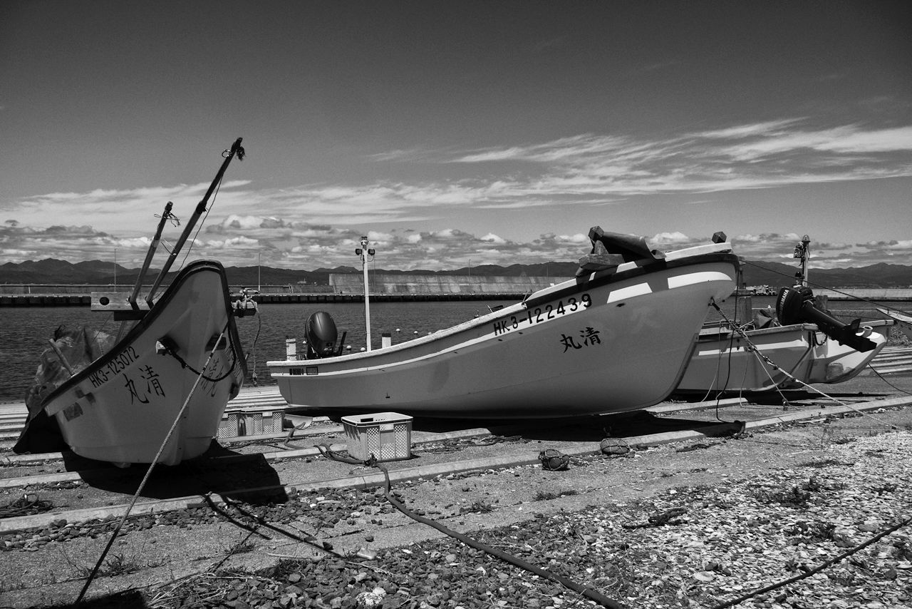 Suzuki’s vessel, the Kiyomaru. He currently has three boats (2019).