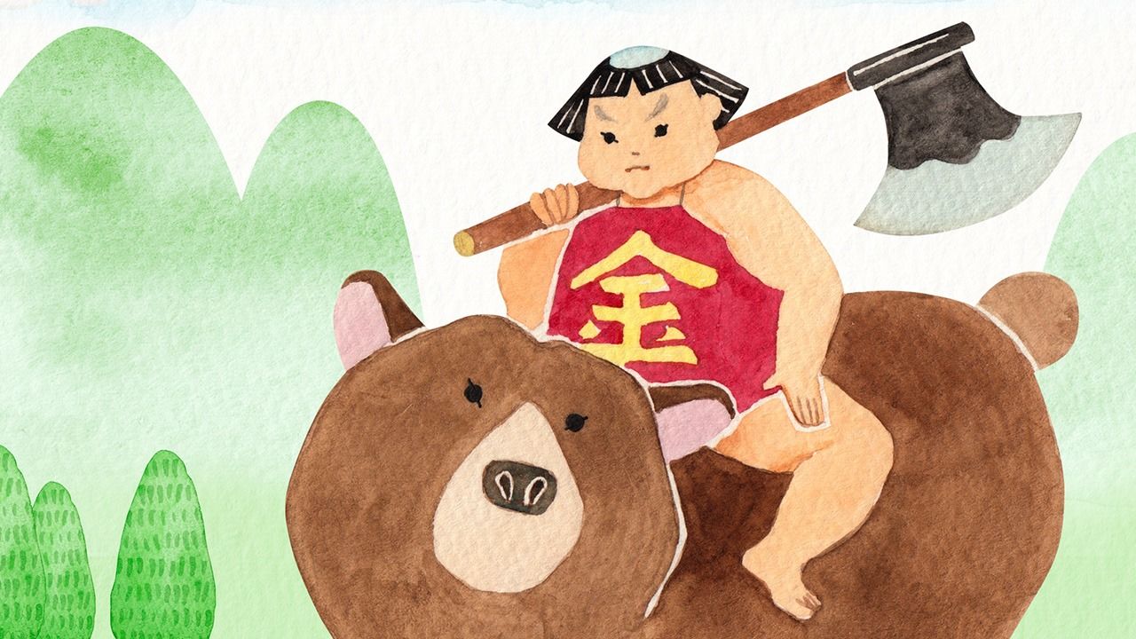 Kintarō: A Japanese Folk Hero Famed for His Strength