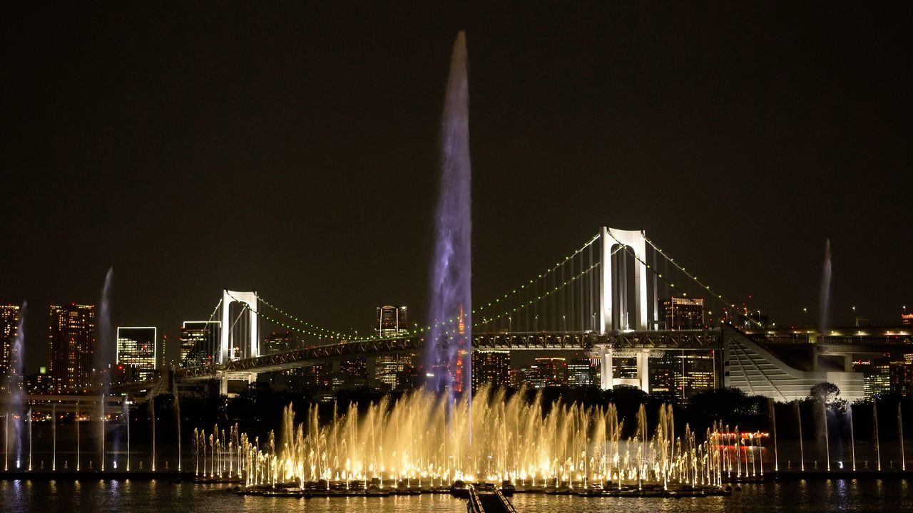 Tokyo Aqua Symphony: A Watery Light and Sound Spectacle Opens at Odaiba