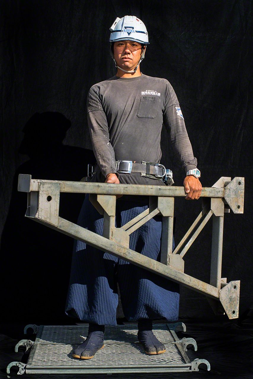 A scaffolding worker (27).