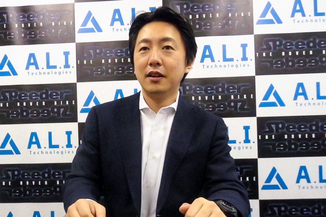 Katano Daisuke, president of ALI Technologies.