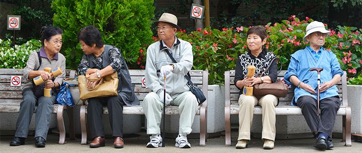 Dân số Nhật Bản đang ngày càng già hoá
