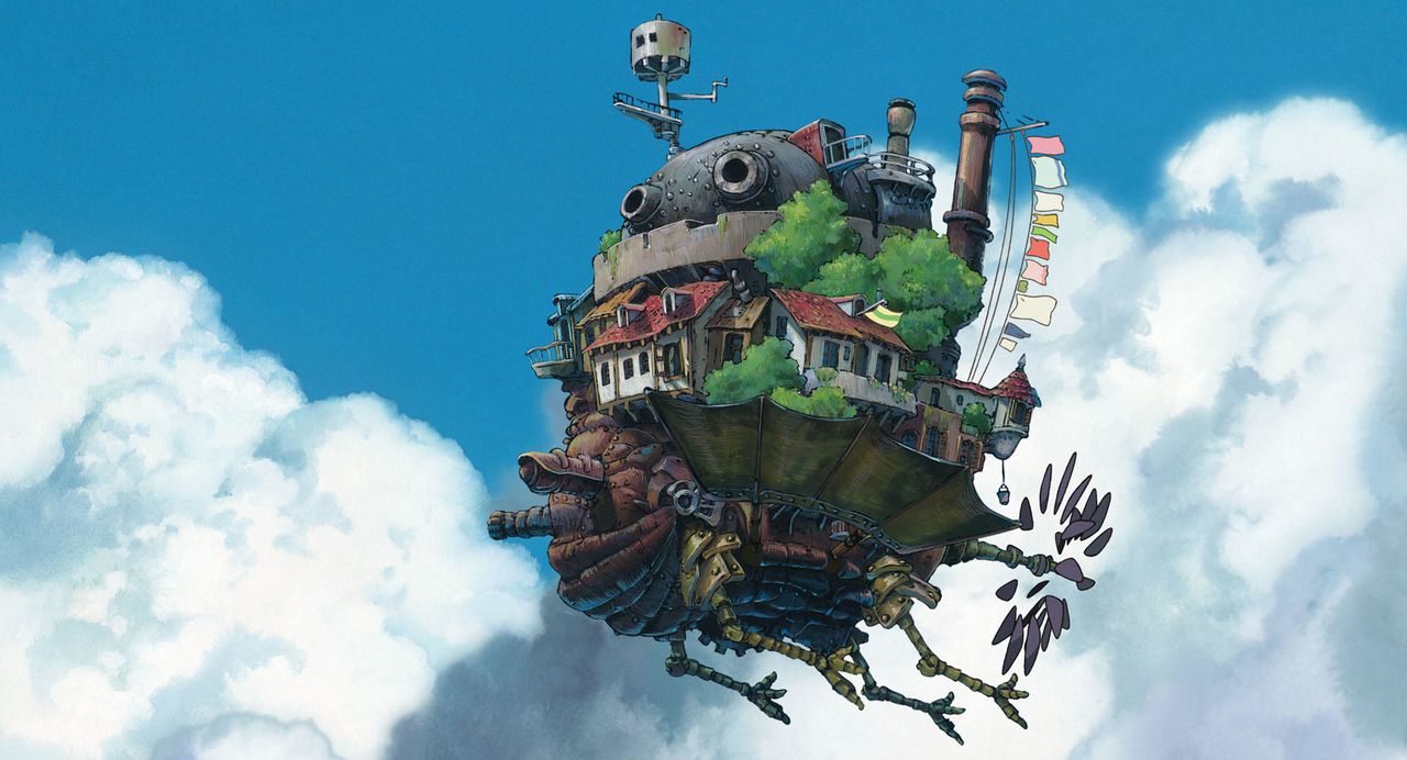 A scene from Howl’s Moving Castle. (© Studio Ghibli)