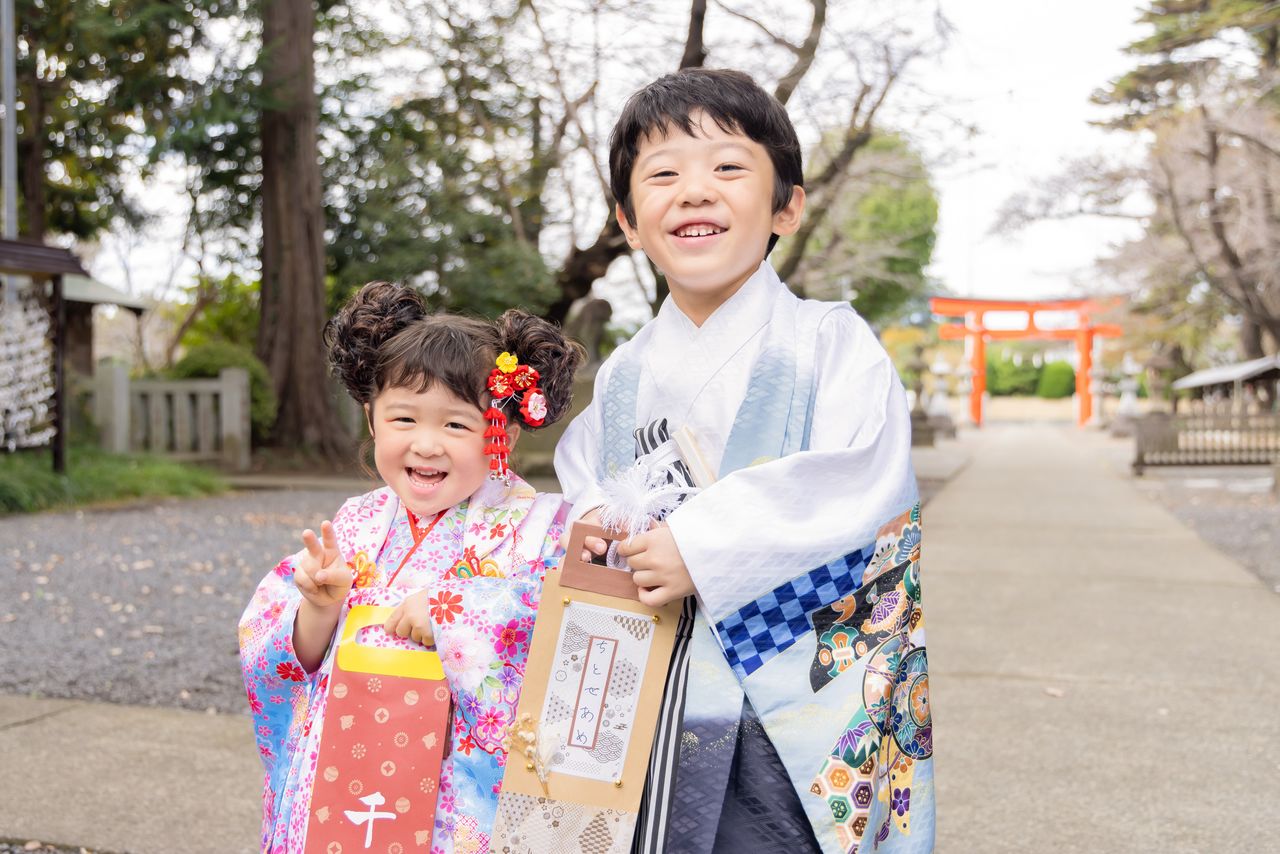 Shichi‑Go‑San shrine visit. (© Adobestock)