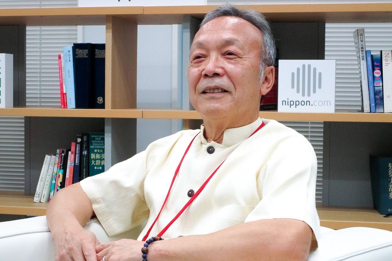 Gotō Yoshibumi, chair of the Japan Sūdoku Association. (© Nippon.com)