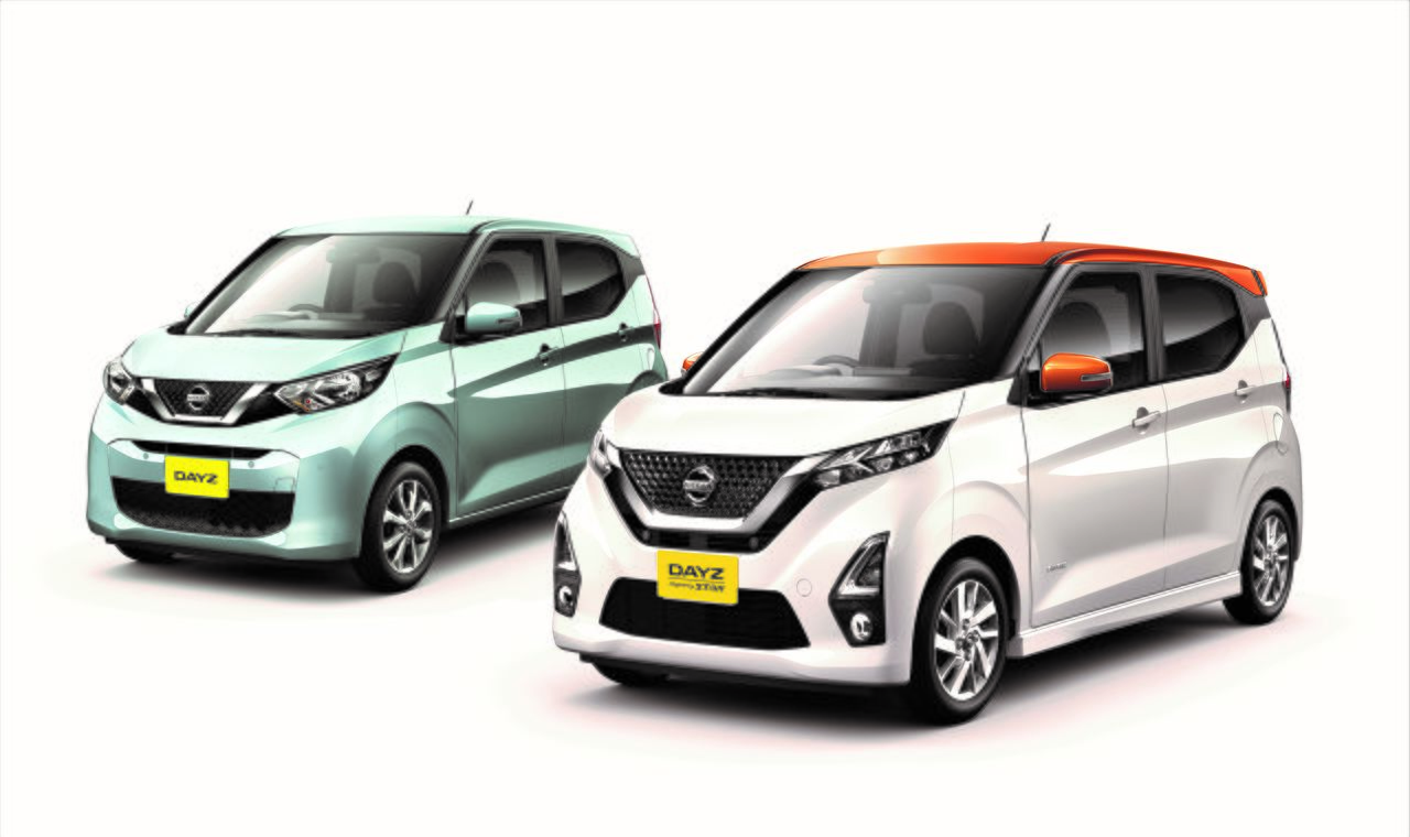 The Dayz, which became Sakura’s base, comes standard with driving assist technology that is state-of-the-art for kei cars. (Courtesy of Nissan Motor)