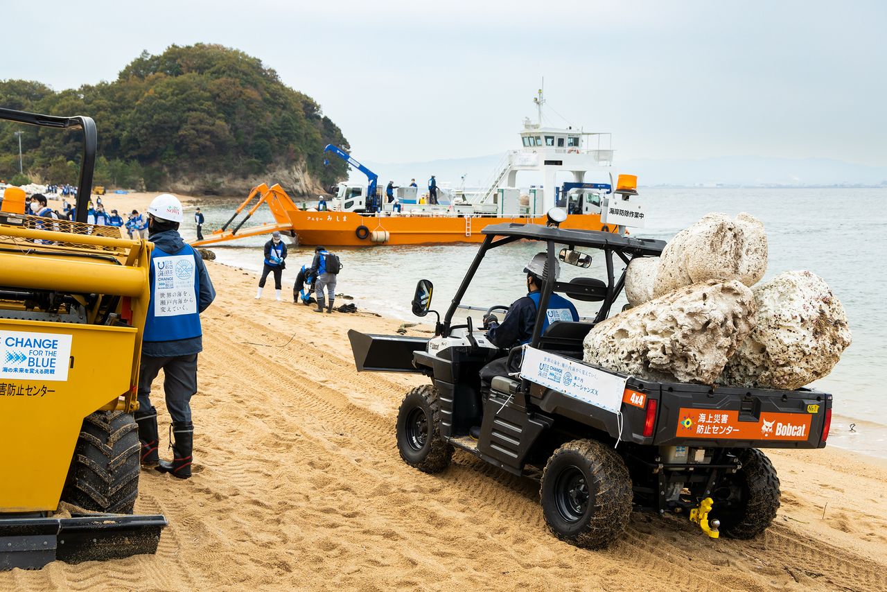 Its zippy speed, even on a sandy beach, meant this buggy could contribute greatly to the operation.